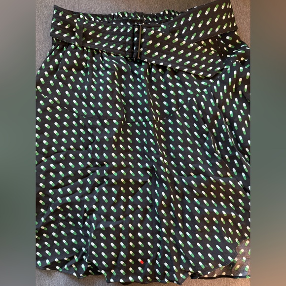 A.L.C. - Happy Pill Print Silk Skirt - Picture 2 of 3